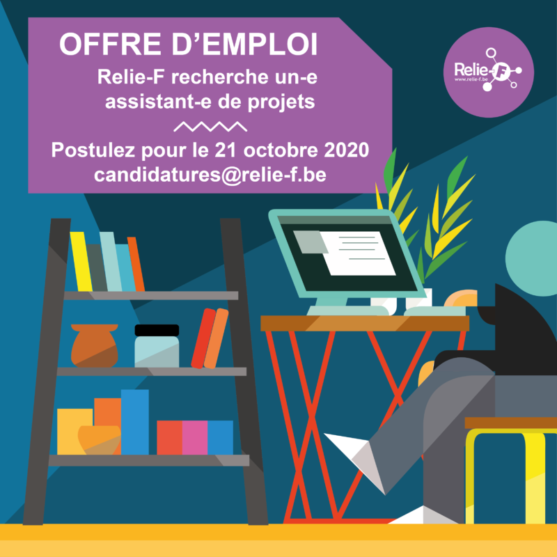 reliefasbl's tweet photo. #JOB 𝗥𝗲𝗹𝗶𝗲-𝗙 𝗰𝗵𝗲𝗿𝗰𝗵𝗲 𝘀𝗼𝗻 𝗻𝗼𝘂𝘃𝗲𝗮𝘂 𝗼𝘂 𝘀𝗮 𝗻𝗼𝘂𝘃𝗲𝗹𝗹𝗲 𝗰𝗼𝗹𝗹𝗲̀𝗴𝘂𝗲 !
Pour ce poste d'assistant-e de projet, nous cherchons quelqu'un de polyvalent, capable de jongler entre gestion logistique, rédaction, projets, tâches administratives... 🚀💪 https://t.co/exnufN5h74