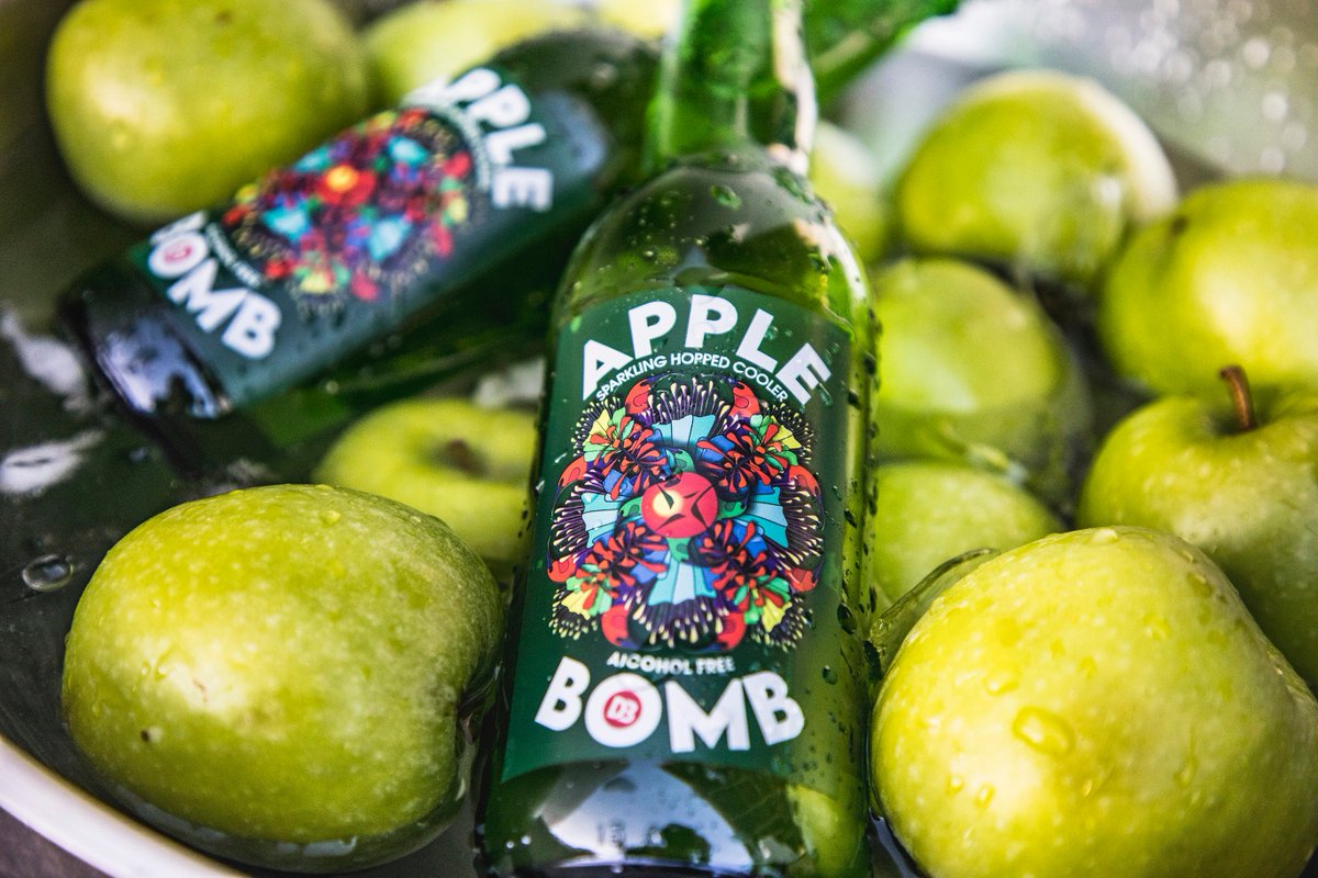 DarlingBrew's tweet photo. Our beers might be back but we're still enjoying our #DBzero range and today the apple of our eye is the refreshing #AppleBomb!

Available at select retailers &amp; for nationwide delivery from our #DBshop visit https://t.co/BM0LuBJPd3 🍏 💣 🍎 https://t.co/jZLRn97pfc