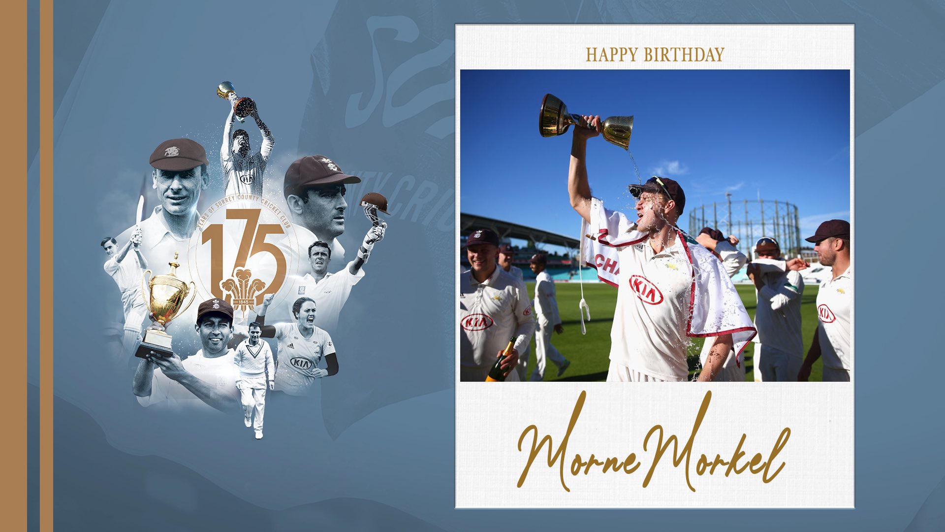  Join us in wishing the great Morne Morkel a very happy birthday.

Have a brilliant day  