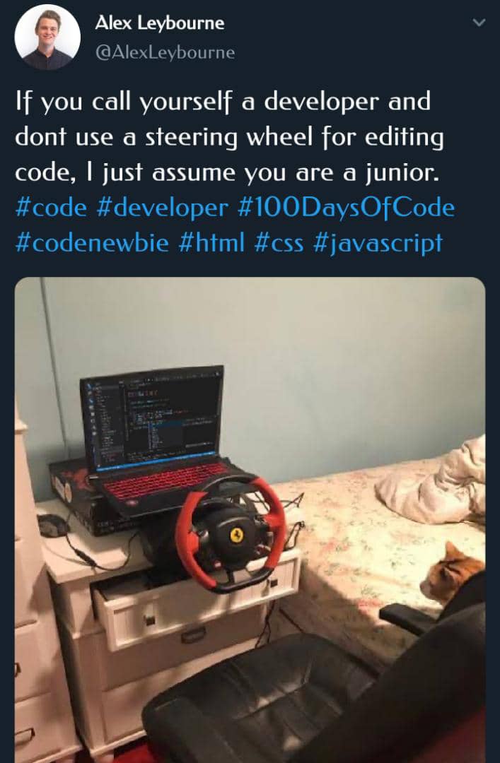 khaleb_dev's tweet image. Don&apos;t forget to trafficate before entering the next file...
#CodeExperience