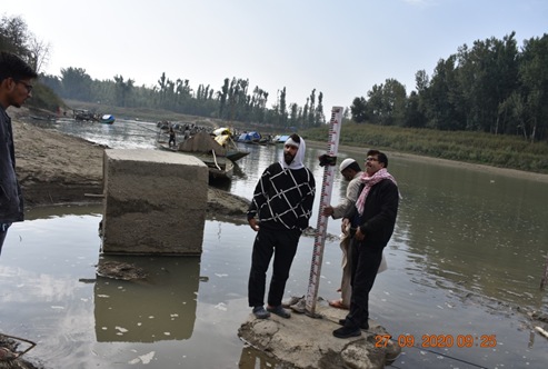 GDQ Site Sangam (Telemetry Site): -

(i)Main Stream: - Jhelum.
(ii)Type of Site: - GDQ and Telemetry (Bubbler type).