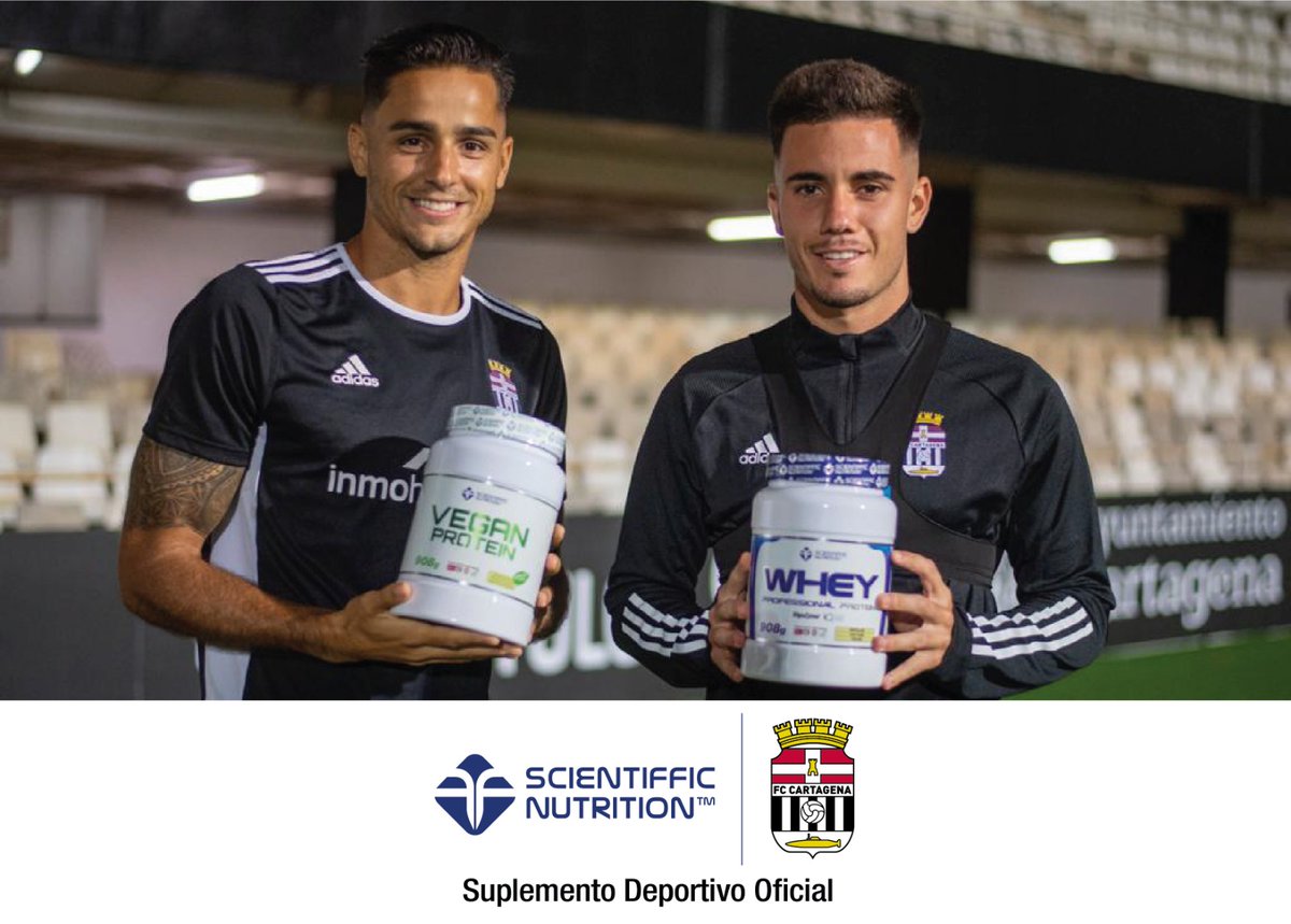 FCCartagena_efs's tweet photo. 🤝| Scientiffic Nutrition, nuevo Suplemento Oficial Deportivo del FC Cartagena #acuerdo #colaboración  

💪Más fuertes con @Scientiffic_ 

➡️https://t.co/Urs7sB61qp https://t.co/zVWeDpZY17