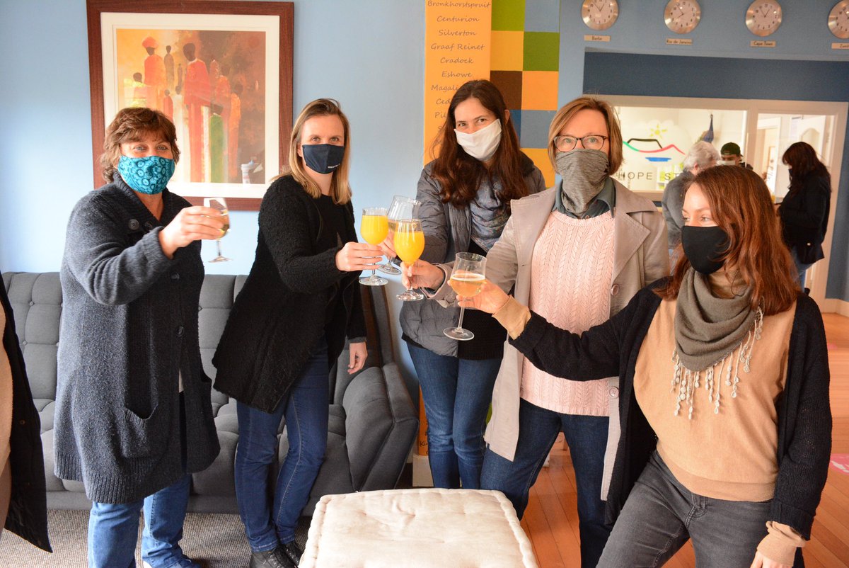 Celebrate good times HOORAY! #lockdown restrictions ease in #capetown and #goodhopestudies is ready to welcome back our international visitors!