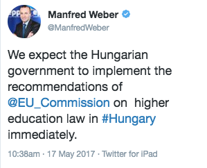 But Comm is not only institution which deserves criticism +3 years to issue ruling on this crucial pressing issue is not serious As for  @EPP/ @EPPGroup esp  @ManfredWeber &  @JosephDaul, shame on them for never enforcing their red lines, which as we now know were just bullshit