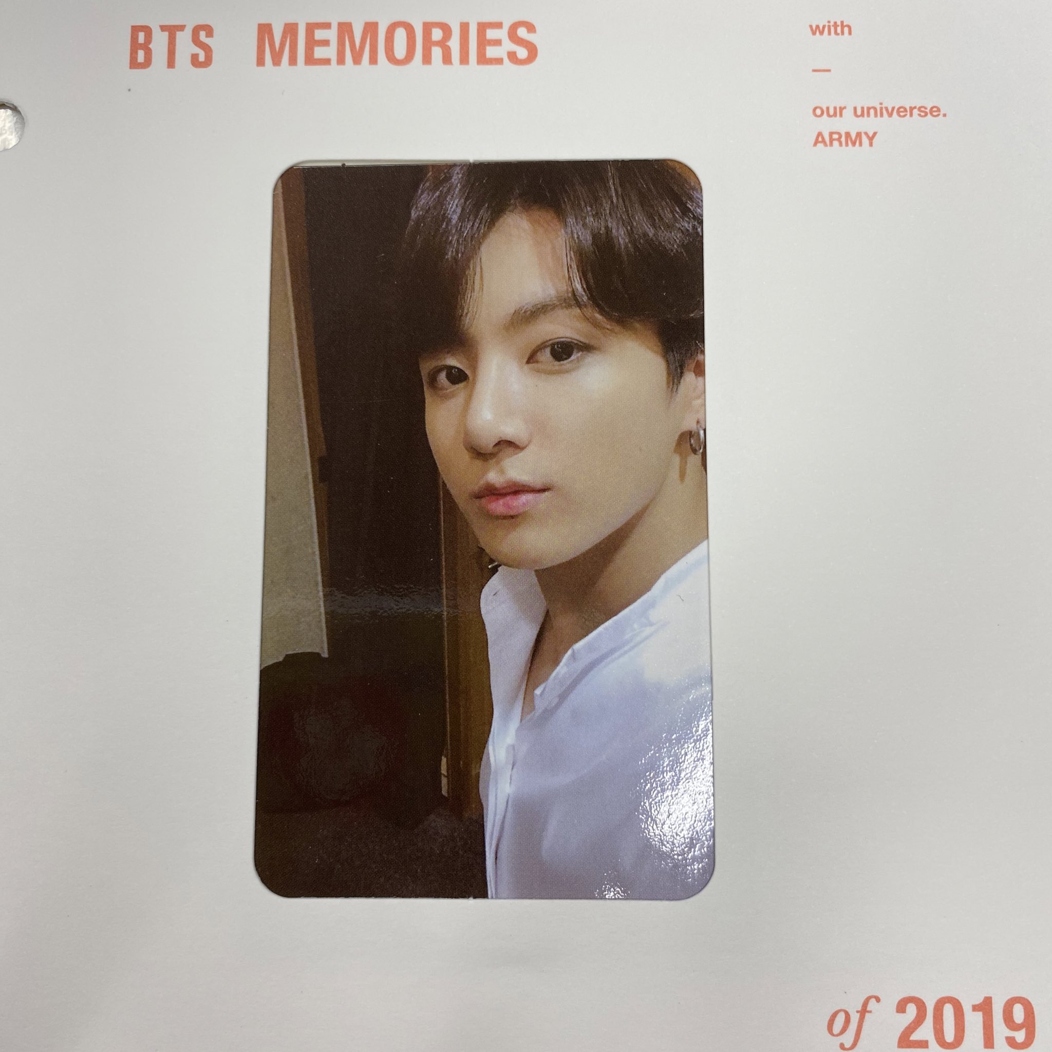 BTS Memories 2019 Blu-rayトレカ ジン BTS Jin Seokjin Memories of