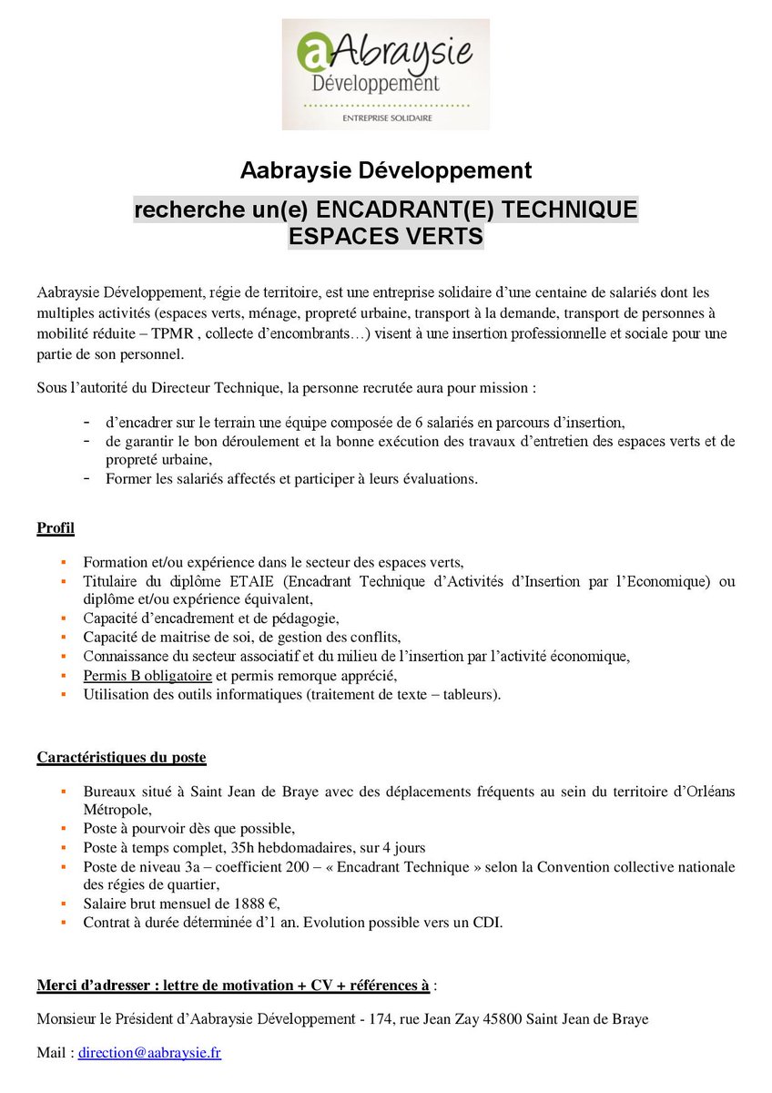aabraysie's tweet photo. [ AABRAYSIE DÉVELOPPEMENT RECRUTE ! ] https://t.co/bqA7ZdPCNs