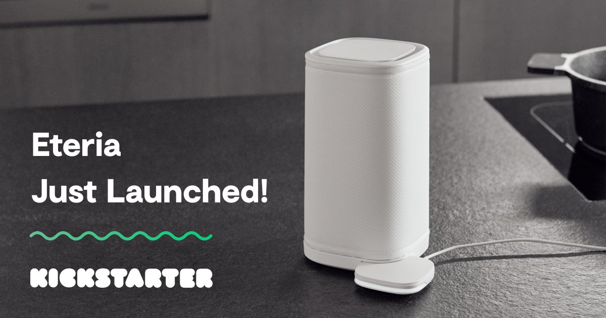 Vitesy_Tw's tweet photo. 📣 WE’RE LIVE ON KICKSTARTER!

We’ve officially launched Eteria on @Kickstarter. Meet our brand new diffused air purification and monitoring system.

Hurry up and get Eteria at the lowest price possible!
https://t.co/dI9SSxusaf https://t.co/9ipHX29YJ8