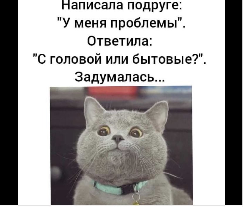 И я задумалась 🙈