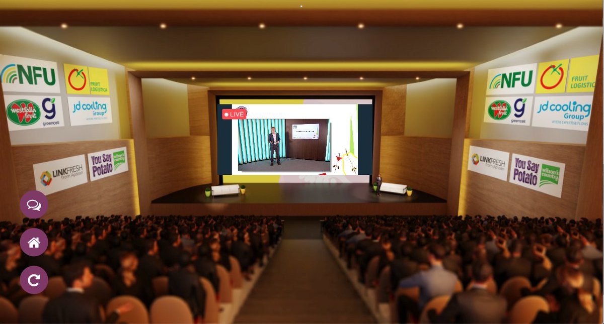 mikefruitnet's tweet photo. Nice to be back in a conference auditorium!
Ok, yes, it's a virtual one. But what a fantastic line-up we've got for https://t.co/uHAfe4Jp9Z covering a superb range of topics that are central to the future of #freshproduce in the UK and beyond! #fpjlive @FPJlive https://t.co/hDPPkRYWS7