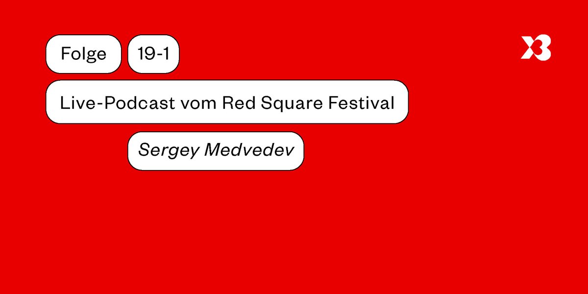 SHIFT_BOOKS's tweet photo. Die X3 im Festival-Podcast. Vier Teile. Im ersten Teil sprechen sie mit Sergey Medvedev, dem Geschäftsführer von Dekabristen e.V.. Er erzählt vom politischen Engagement und Aktivismus in den Post-Sowjetstaaten.
#podcast #postsowjet #kocmoc
Zur Folge ▶️ https://t.co/Im36r2KJK7 https://t.co/QlQAQdQbAm