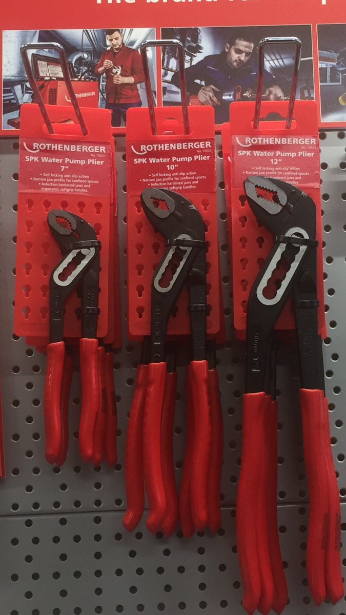 ECHCLTD's tweet photo. 📢 ECH TUESDAY GIVEAWAY 💥

Here at ECH Plumbing Supplies we are giving away a set of @RothenbergerUk Water Pump pliers! 

Simply follow our page, Retweet this competition and comment below 

lucky winner will be announced tomorrow afternoon! 

Good Luck 🙏

#ech #plumbing #tools https://t.co/anpRYljyzk