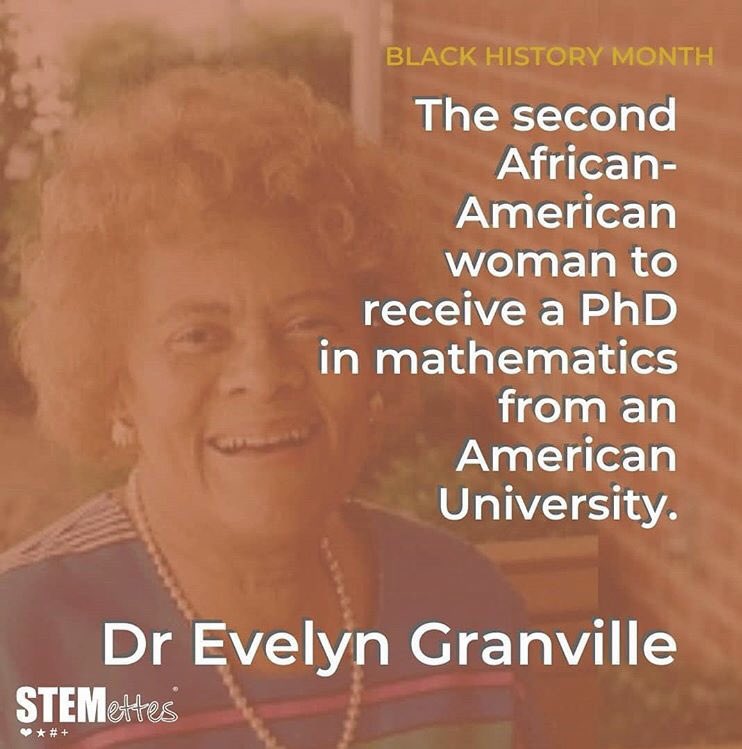 BGS_Chemistry's tweet photo. Fantastic post this morning by @the_female_lead and @Stemettes celebrating 5 black women in STEM who changed the World 👩🏽‍🔬👩🏾‍🔬 #BlackHistoryMonthUK #womeninstem #inspirationalwomen https://t.co/o80nvjtcK2