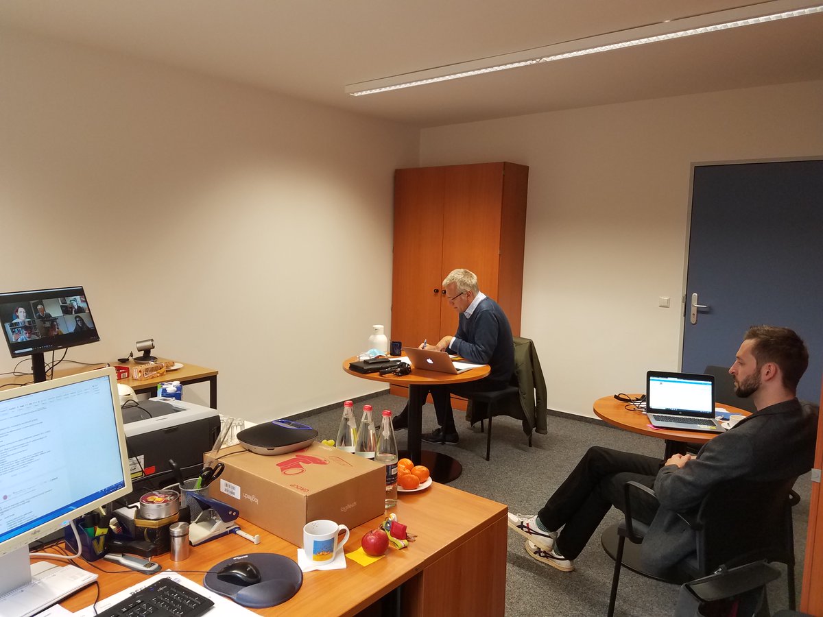 2nd day of our Transnational Project Meeting for our Project "Social Innovation and entrepreneurial Education in European Social Services"...hold semi-digital