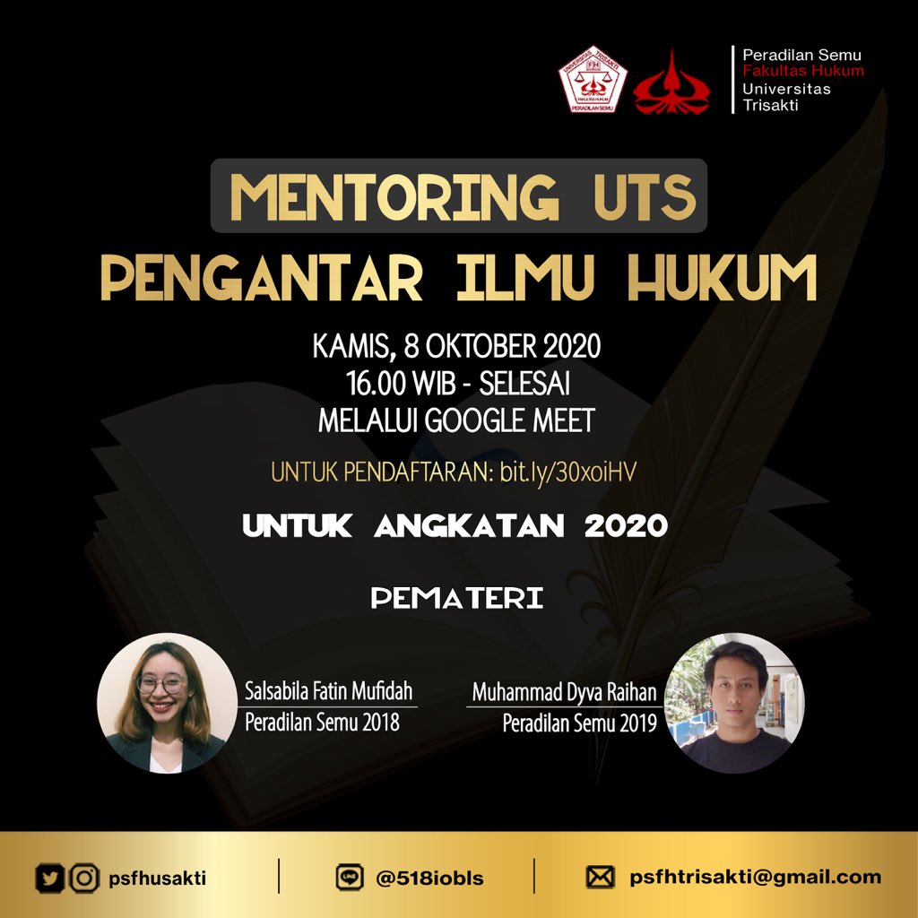 Peradilan Semu FH USAKTI tweet media