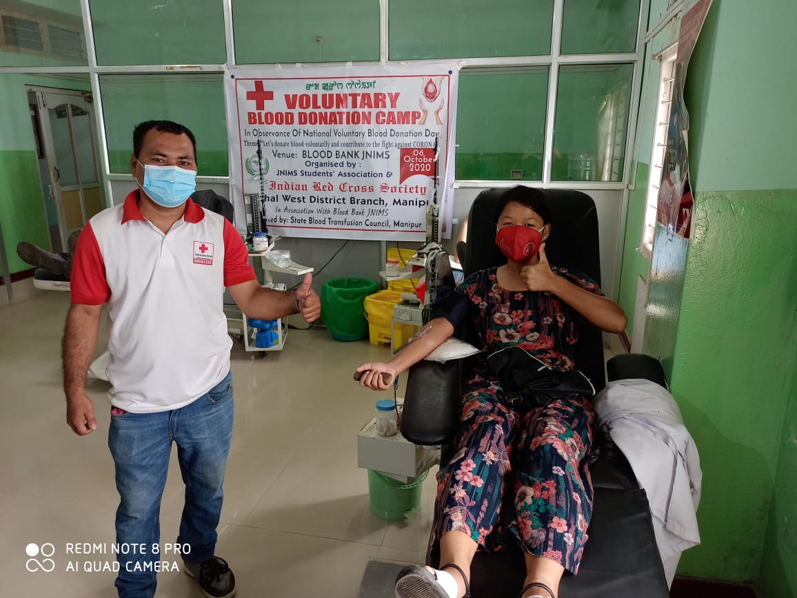 Indian Red Cross Society, Manipur State Branch tweet media