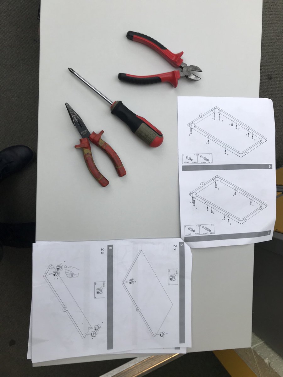 DeansrathCC's tweet photo. Expert engineering skills by Jess &amp; Vero, 2nd Yr! ‘Georgina’ &amp; ‘Regina’ built and ready to roll carrying 6th Years’ laptops and iPads. #DccConnect #DDLETB https://t.co/9VkZT0y46V