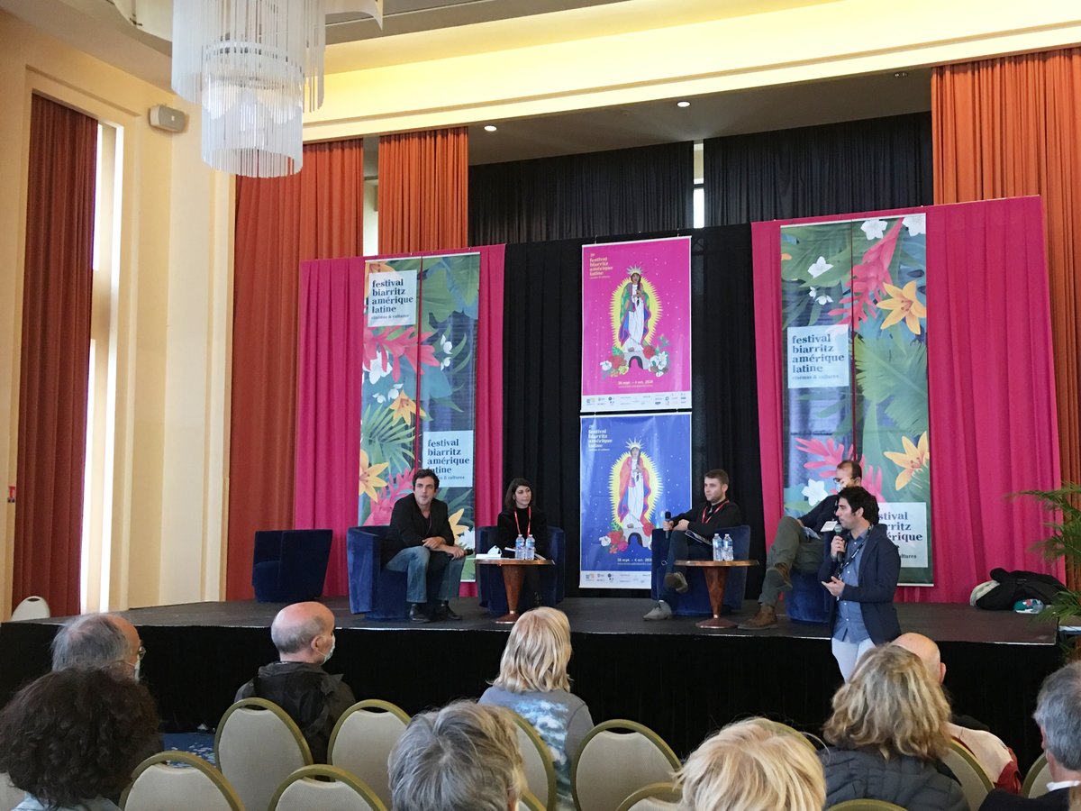 SFCCinema's tweet photo. Lors de la 29e édition du @FestBiarritzAL, le jury du Syndicat Français de la Critique de Cinéma a remis, à l’issue d’un débat public, le Prix SFCC de la Critique à CHICO VENTANA TAMBIÉN QUISIERA TENER UN SUBMARINO, premier long métrage d'Alex Piperno.
#PrixSFCCCritique #SFCC https://t.co/O3I1ndYnWS