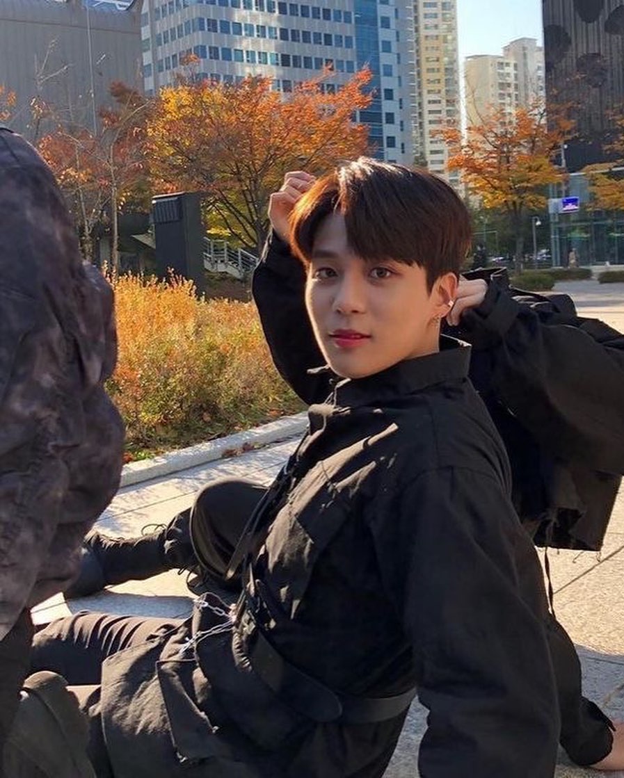 Jongho as baby (UwU)-will call and sing you to sleep after a mental breakdown-random shows of strength- probs brings you out to a lake view on the coldest winter nights - Singing and Sleeping under the stars until 4am- you've spent the best times of your life with him