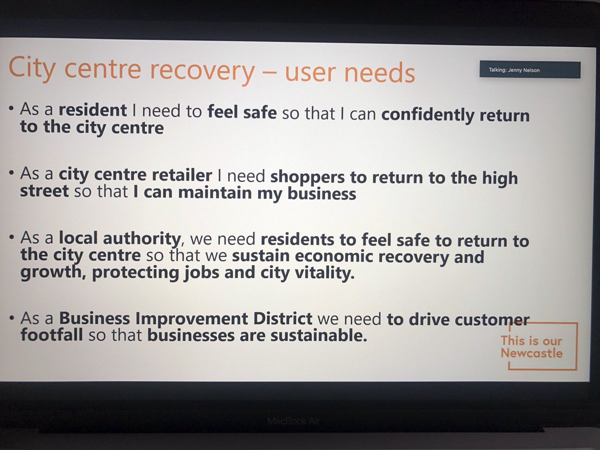 egle_a_ieva's tweet image. A great presentation at #LocalGovCamp today from @JennyNCCDigital @lkssmth about the #HowBusyIsToon project. Using @urbanobserv footfall data to enable people to return to high street the way that meets user needs. #FixThePlumbing #COVID19 read more here: localdigital.gov.uk/funded-project…
