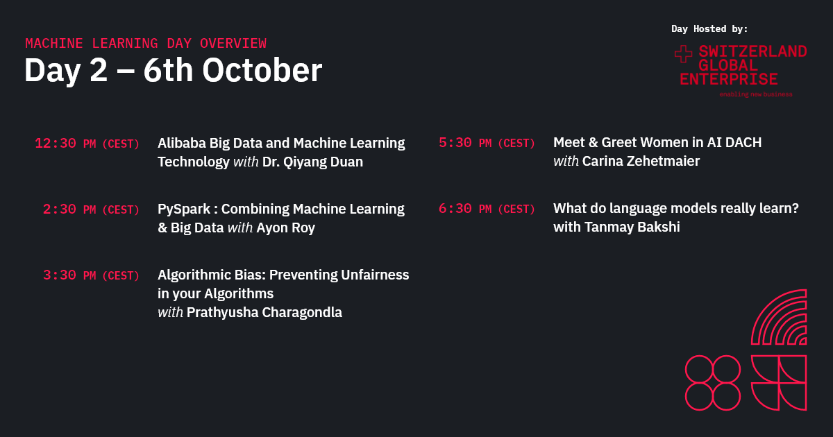 WeAreDevs's tweet image. Day 2 here we go! Buckle up, today we&apos;re learning new stuff 😎
That&apos;s right – it&apos;s the machine learning day and we couldn&apos;t be more ready.

👉hubs.li/H0xt5jt0

#wearedevsliveweek #onlineconference #machinelearning