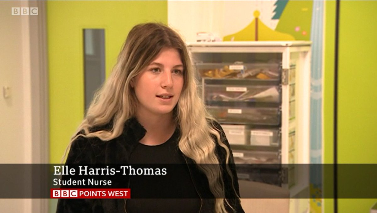 UWE Bristol Press Office (@uwebristolnews) on Twitter photo First year <a href="/UWE_NAM/">UWE Nursing & Midwifery</a> students spoke to <a href="/bbcpointswest/">BBC Points West</a>
on why they chose a career in nursing and how the pandemic inspired them.
Deputy Dean Sally Moyle (<a href="/000_sally/">sally moyle</a>) explained how the pandemic has informed and changed teaching <a href="/UWEBristol/">UWE Bristol</a>
Watch 👉bbc.co.uk/iplayer/episod… (14:54) First year <a href="/UWE_NAM/">UWE Nursing & Midwifery</a> students spoke to <a href="/bbcpointswest/">BBC Points West</a>
on why they chose a career in nursing and how the pandemic inspired them.
Deputy Dean Sally Moyle (<a href="/000_sally/">sally moyle</a>) explained how the pandemic has informed and changed teaching <a href="/UWEBristol/">UWE Bristol</a>
Watch 👉bbc.co.uk/iplayer/episod… (14:54)