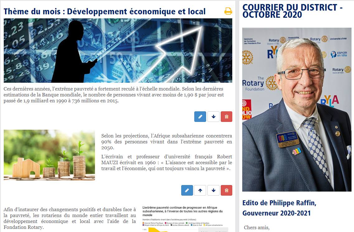 RotaryVLBA's tweet image. Le courrier de octobre 2020 du gouverneur pour le district #Rotary1730 #Rotary vient de paraître : rotary1730.org/Courrier-du-Di…