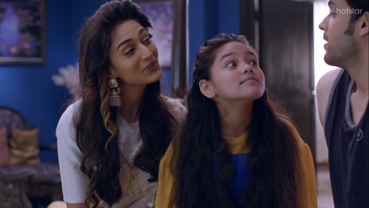  #KasautiiZindagiiKay Scene 19:  #Sneha barges into the room: Papa! Me n Diya want a baby bro!  #AnuragBasu: No beta, another baby sis!Pre, Sneha tease him asking 'Kyun only baby sis?' Anu says 'OK! as far as there is a baby! What say my dear?' Pre is Shocked!  #ParthSamthaan