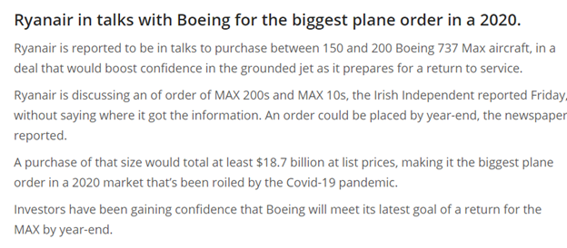 BillBrewsterTBB's tweet image. O'Leary is a monster.  An absolute monster.

Has Amazon ordered planes yet?  Pretty sure I said RyanAir and Amazon would buy this year.