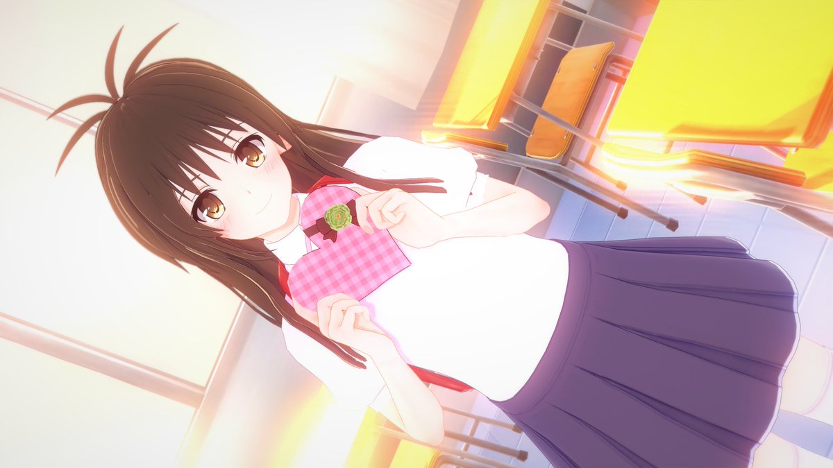Sido To Loveる から結城美柑ちゃんを修正しました フィギアの雨傘バージョンの出来が良すぎたので 見ながら作ってみました コイカツ Toloveる 結城美柑