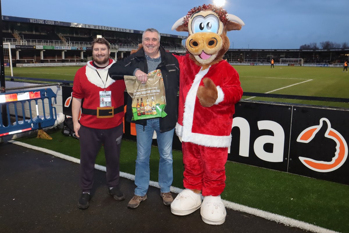 darrylhinksman's tweet photo. @GaryLineker What a load of bull! Would never happen at Hereford FC - I'm the one in the middle! I don't know why Father Christmas is there - drink had been taken! https://t.co/N6Kk8ieAgU