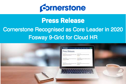 CSODEMEA's tweet photo. #Cornerstone was recently recognised as a Core Leader in the @fosway 9-GridTM for the Cloud HR market π showing our commitment to customer centricity and embedding the highest level of customer experience π
Read more here π https://t.co/oNjoDWx53L
#CSODEMEA https://t.co/wmt0iThtrx