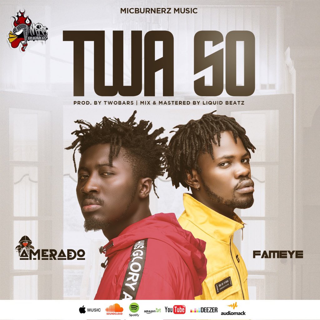 Amerado_Burner's tweet photo. THIS IS A PLEA!!! 🙏🏻🙏🏻

I released these two singles this year
1. Amerado - Twa So ft Fameye
2. Amerado - Box Of Memories 

I believe they are potential monster hit songs for me. To all Ghanaians &amp; djs, kindly help me add these to your playlists. I need your support.

Pls Retweet https://t.co/9eHfDsqRDP