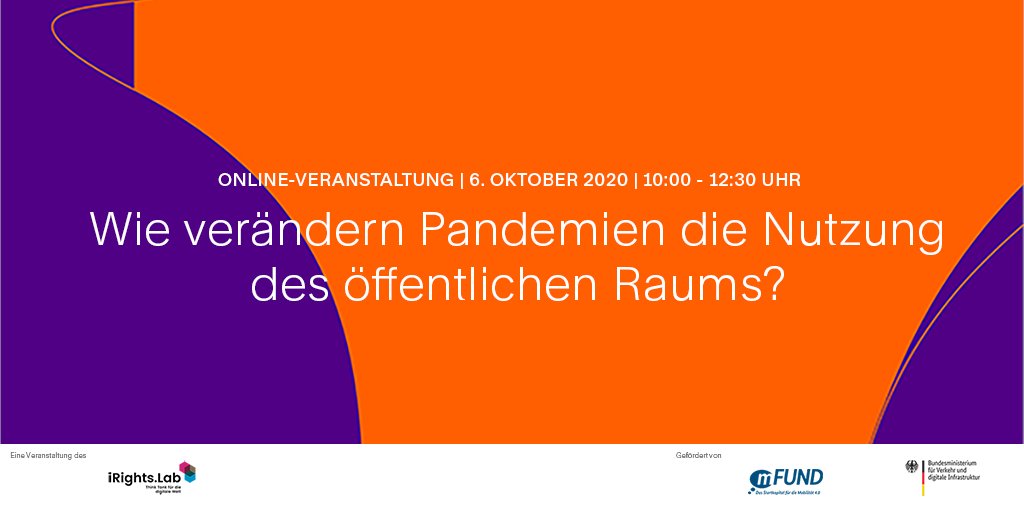 iRightslab's tweet image. Weniger ÖPNV, mehr Auto: Das ist eine Antwort auf die Frage, wie sich unser Mobilitätsverhalten während Corona verändert hat. Beim #MoveMobility-Event mit Projekten des #mFUND gab es Einsichten von Frau Dr. Eisenmann vom @DLR_de und Frau Dr. @AngelikaKneidl von @accu_rate. Danke!