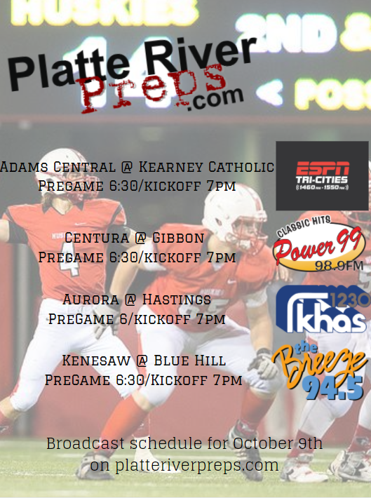 989TheVibeFM's tweet photo. Friday Night Football
๐๏ธhttps://t.co/5SXzO7EZ9y #nebpreps @ESPN14601550 @KKPR989 @khasradio @TheBreeze945
๐ @goacpatriots @KCStarsFootball @CenturaSchool @GPSBuffs @APSactivities @HastingsTigers @kenesawbludevil @bh_bobcats https://t.co/F1myfe2x5s