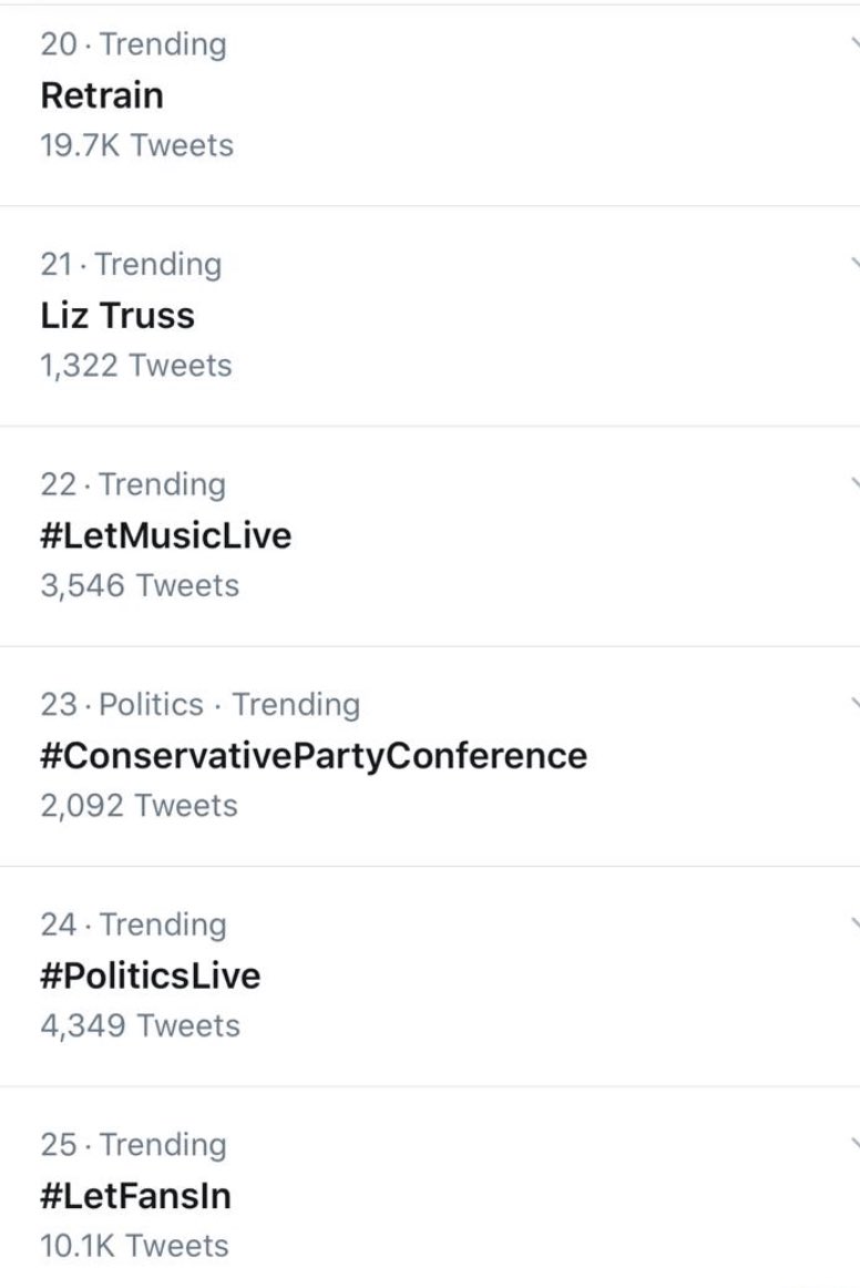 Trending #LetMusicLive