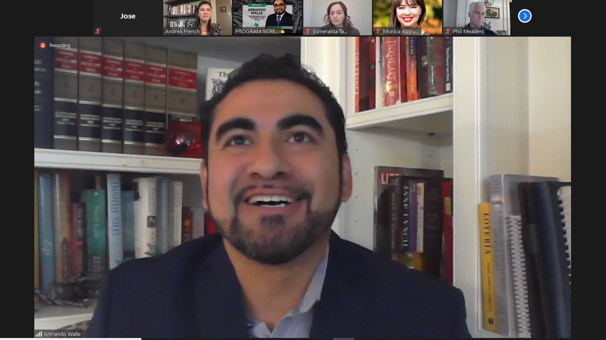 TAGHouston's tweet photo. #TXLEGE | Thank you to those who are tuned in to our Lege &amp; Learn session going on LIVE right now! Today's guest
@RepWalle shares his thoughts on the upcoming Texas 2021 Legislative Session. 
#Transportation #Infrastructure #Mobility 

Thank you to our sponsors! https://t.co/vDsSNiFYq7