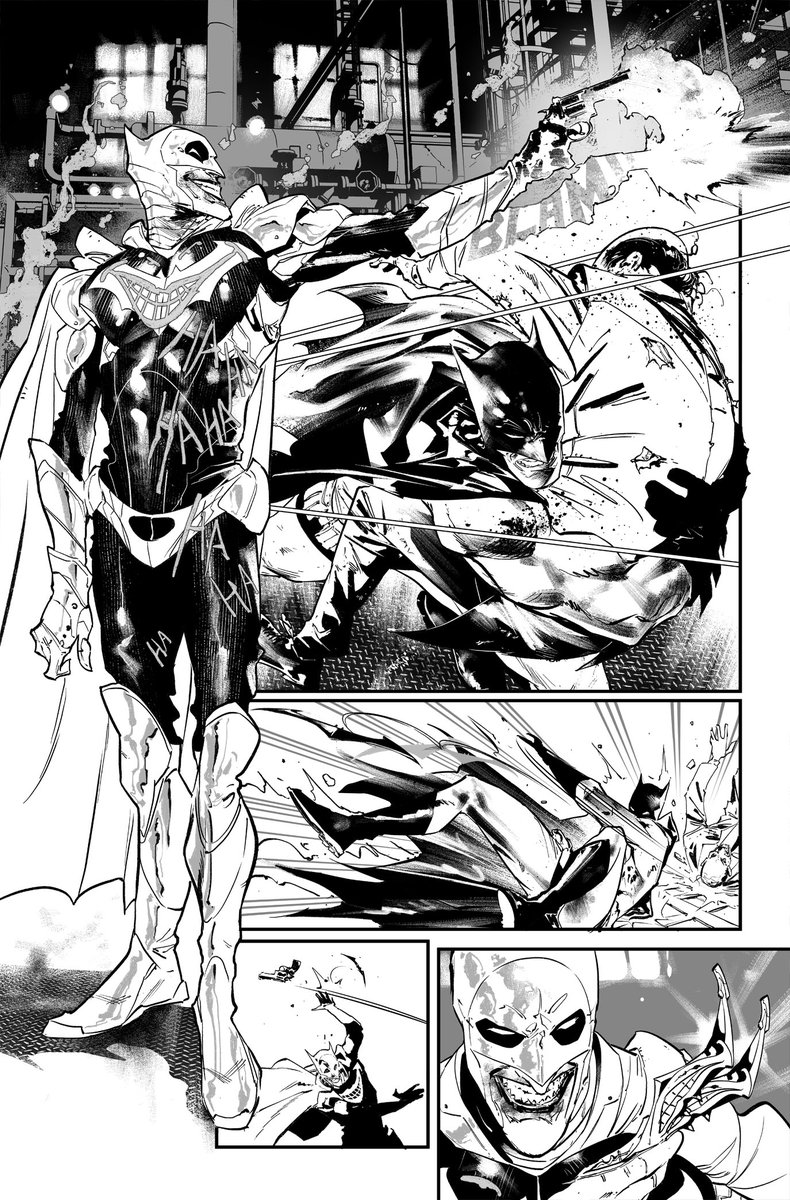 #Batman 100 TODAY! to be able to do the full arch, I had to do some issues in 3 weeks, it was the only way to do it totally mine, I just wanted it to be a solid reading, script-art, this is important to me as a reader and as an artist. honestly, thank you SO much for the support! 