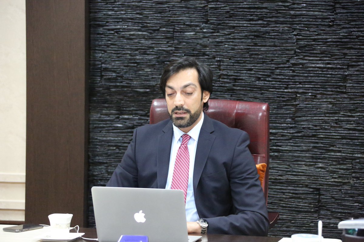 MohammadHaqjo's tweet photo. Had the pleasure to chair theCommittee on Trade &amp; Development's 50th Session on Aid4Trade.The mtg was attended by newly appointed Executive Director of ITC @CokeHamilton , who addressed the membership regarding ITC's activities in a global context marked by the ongoing pandemic. https://t.co/YwevPJlolx