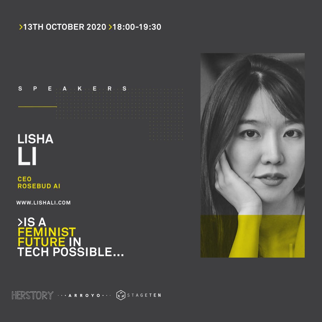 I spent yrs working w/a digital human so know that bodies matter-whether they are made of flesh or pixels-they show intent &amp; hold symbolic value. I can't wait to talk digital bodies with <a href="/lishali88/">Lisha</a> CEO of <a href="/Rosebud_AI/">Rosebud AI</a>  for #feministfuturetech <a href="/Arroyo_live/">Arroyo</a>  arroyo.live/feministfuture…