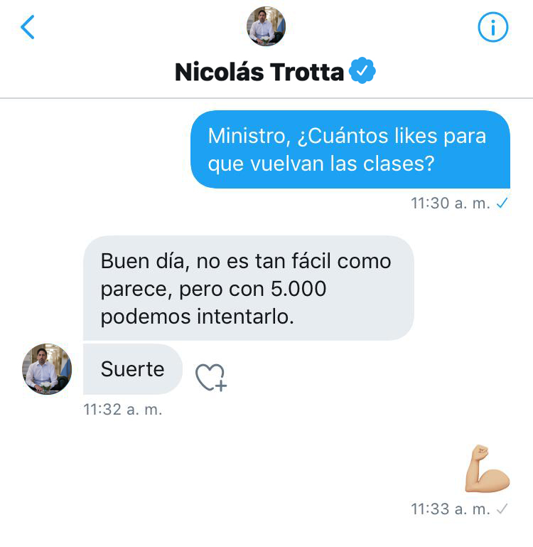 ArgSentidoComun's tweet photo. Hoy por ellos, mañana por ustedes
#VueltaAClasesYA https://t.co/Mz2PPBy2dL