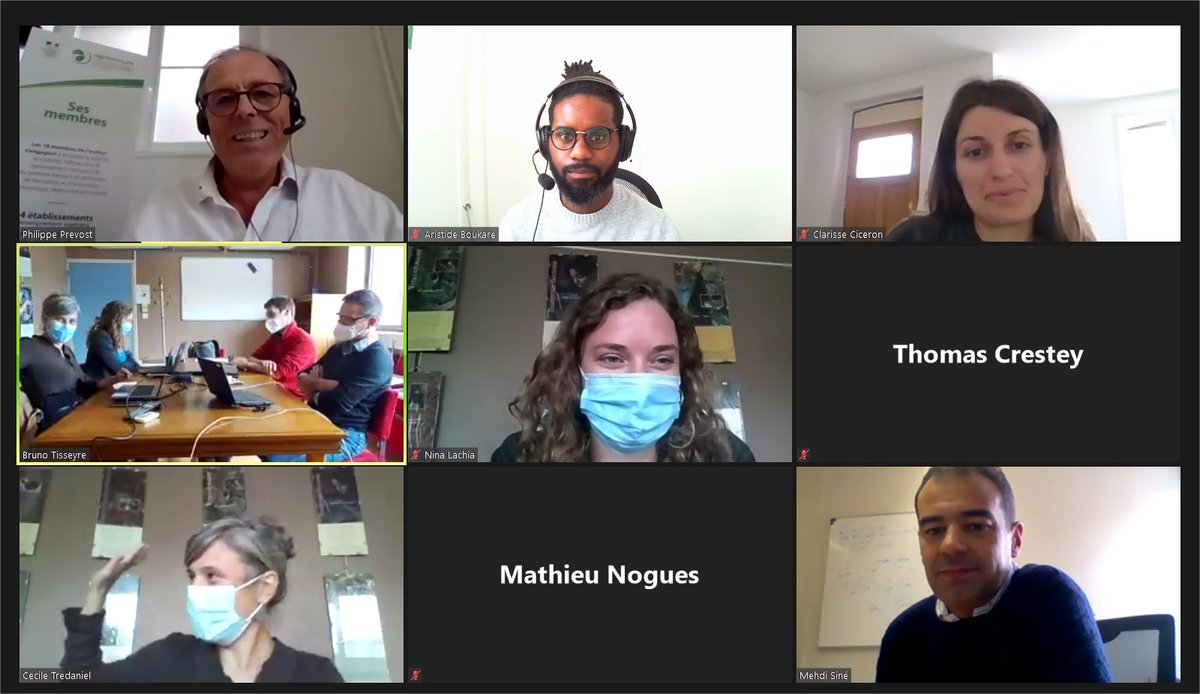 Agreenium's tweet photo. Le 1er webinaire #Agreenium avec @ACTA_asso a eu lieu aujourd’hui sur le sujet de la #viticulture numérique et du Mas numérique @Supagro. RV mardi prochain 13h/14h pour échanger sur l’équilibre #agroécologique, un nouveau regard sur les #prairies. https://t.co/l2VGU6MJhB https://t.co/EObDzBrYZF
