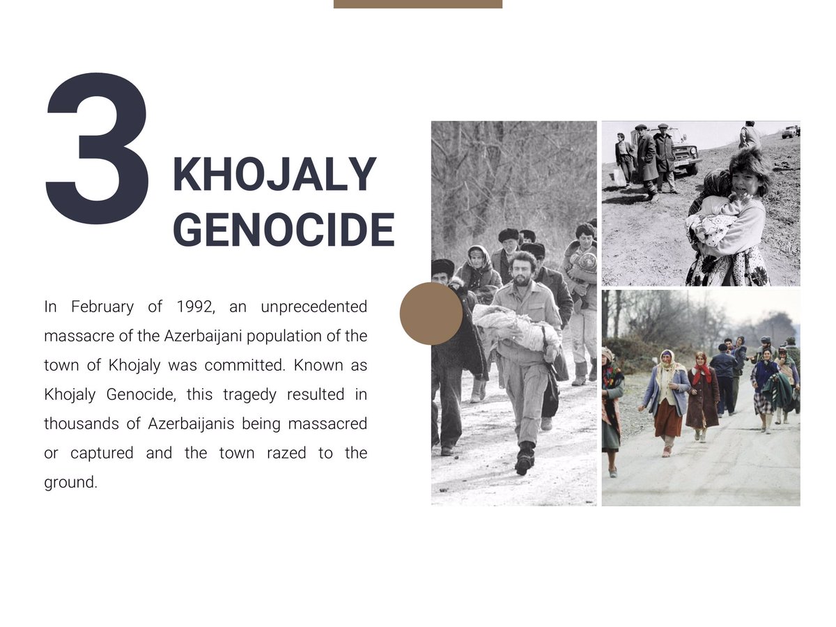 3. Khojaly Genocide - largest massacre in the course of Nagorno-Karabakh conflict