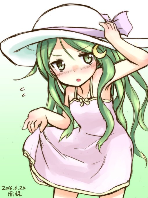 長月の進水日なのでお気に入りの過去絵をペタリ
こう見ると顔がコロコロ変わってる? 