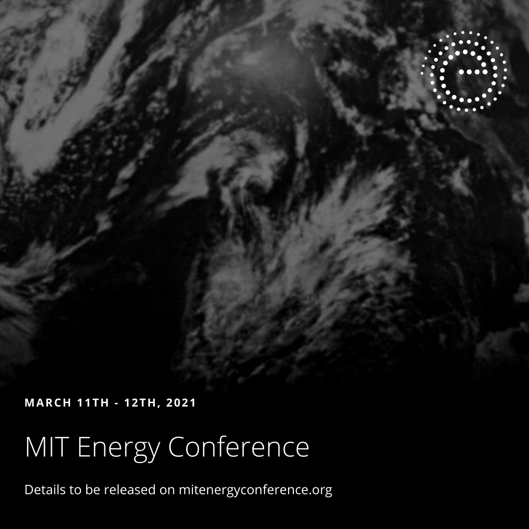 MITEnergyConf's tweet photo. The dates for the 2021 MIT Energy Conference have been set! To stay up to date, visit https://t.co/Sc5Feh8RfX #2021MITEC https://t.co/M3kN7ALZgJ