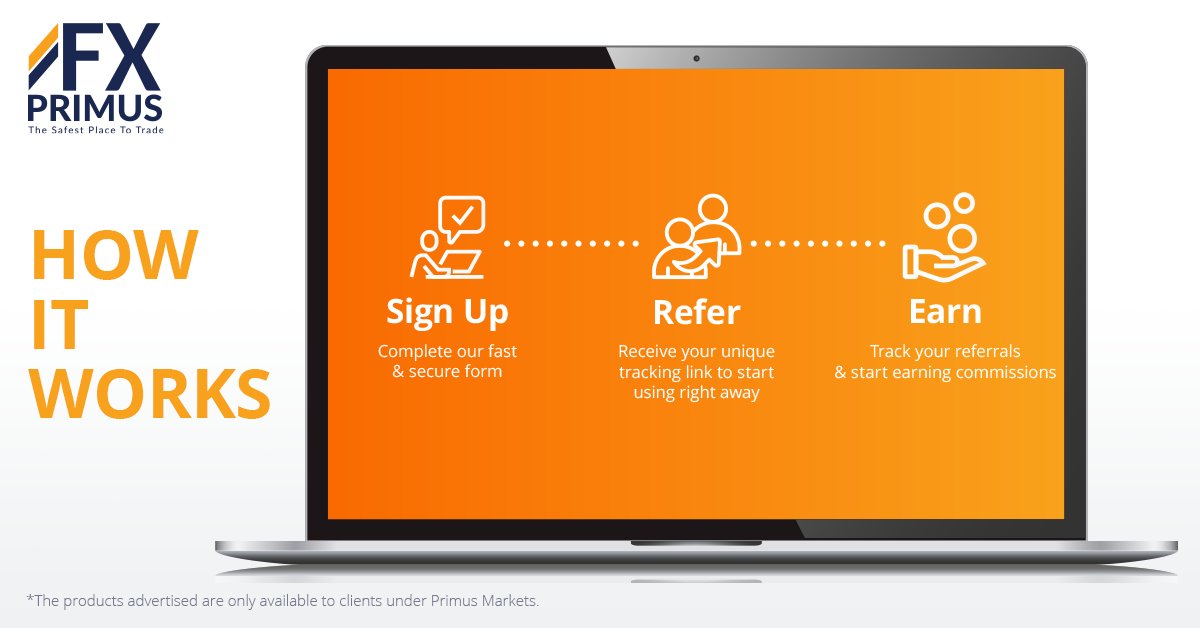 Did you know that over $82,000,000 of total commissions have been paid? 🧐

Earn income by simply introducing clients to FXPRIMUS! 

Get started here: primus.partners/homepage/choos…

*The products advertised are only available to clients under Primus Markets.

#trading #PrimusPartners