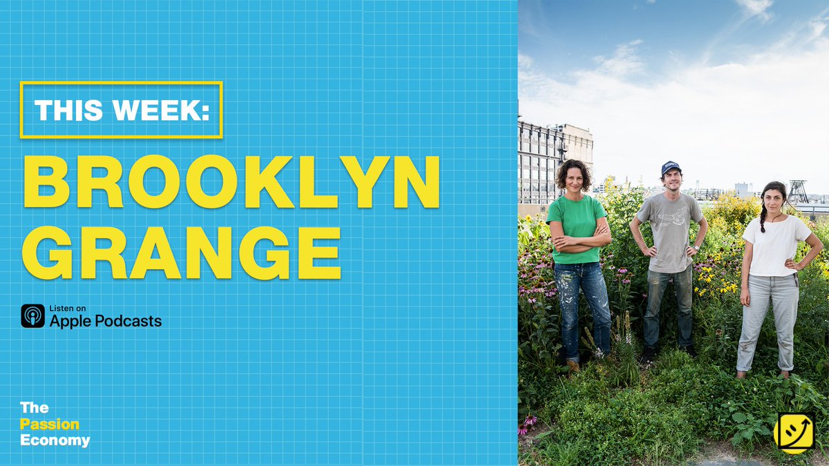 Brooklyn Grange (@brooklyngrange) on Twitter photo Our Co-founders got together with Adam Davidson of NPR's <a href="/planetmoney/">NPR's Planet Money</a> to talk about how we started our business. This was recorded almost a year ago, so a LOT has changed since then, but it's still a very informative episode that shares our story. :) link.chtbl.com/PassionEconomy… Our Co-founders got together with Adam Davidson of NPR's <a href="/planetmoney/">NPR's Planet Money</a> to talk about how we started our business. This was recorded almost a year ago, so a LOT has changed since then, but it's still a very informative episode that shares our story. :) link.chtbl.com/PassionEconomy…