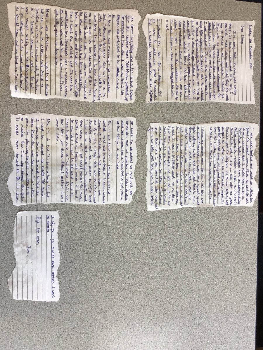 gfprimarycov's tweet photo. Year 5 have been working really hard over the last couple of weeks writing diary entries from a workhouse child’s point of view. #GF5H #GFwriting #GFEnglish https://t.co/QzA8Fs0iQl