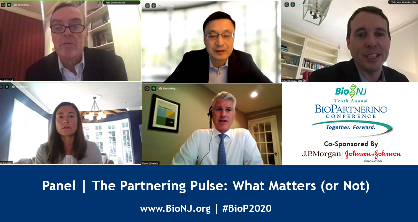BioNJ_Org's tweet photo. #BioNJ’s BioPartnering Conference is underway! John Whittaker, Managing Director @jpmorgan, led an opening panel discussion on “The Partnering Pulse: What Matters (or Not).” #BioP2020

Catch any sessions you may have missed on demand: https://t.co/O4PEfG3jAB https://t.co/i3W5QQRGGm