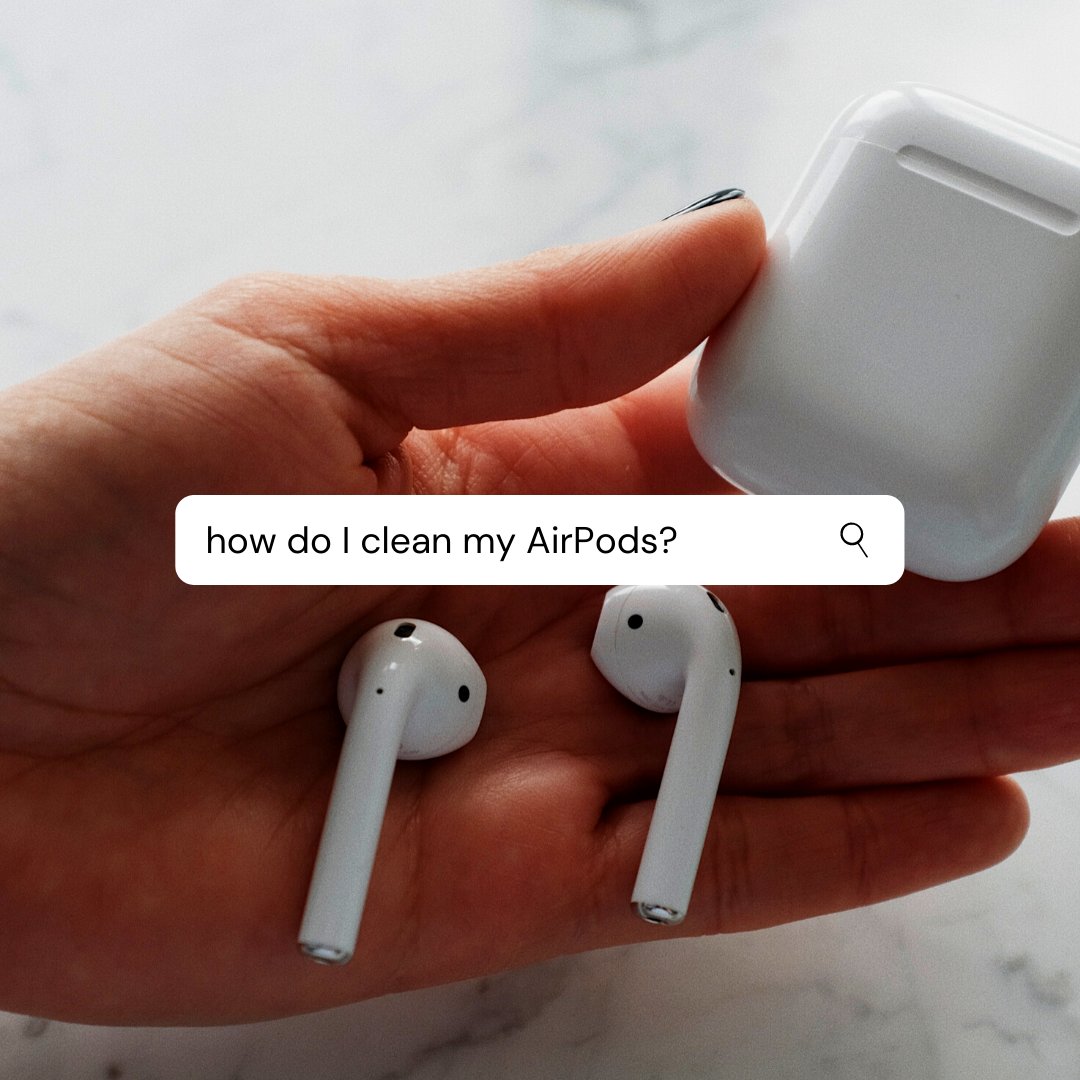 eoseraUSA's tweet photo. People are searching every day trying to find the best way to keep their AirPods free of wax and gunk. How do you keep your earbuds clean? #earbudcleaning #cleanairpods https://t.co/Tx7X3BX8db
