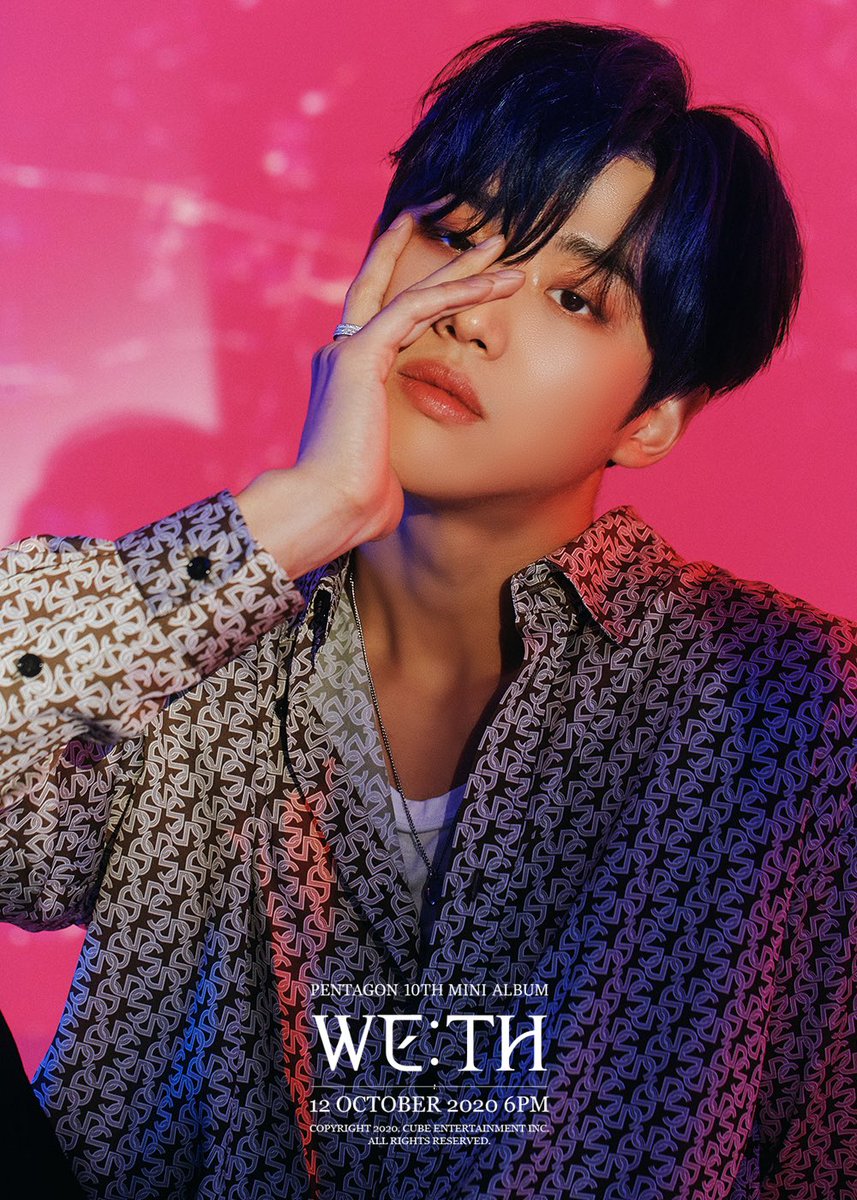 CUBE_PTG's tweet photo. #펜타곤 10th Mini Album
[WE:TH] 
Concept Image #2 UNSEEN Ver. 💫

2020.10.12. 18:00 (KST)

#PENTAGON
#홍석 #HONGSEOK
#WE_TH https://t.co/snfRHLF2CN